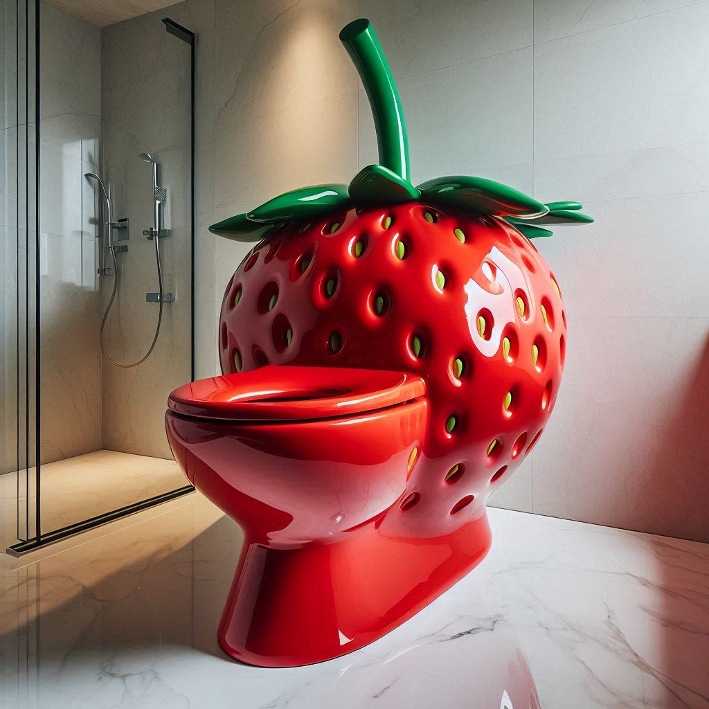 Fruit Themed Toilets 10