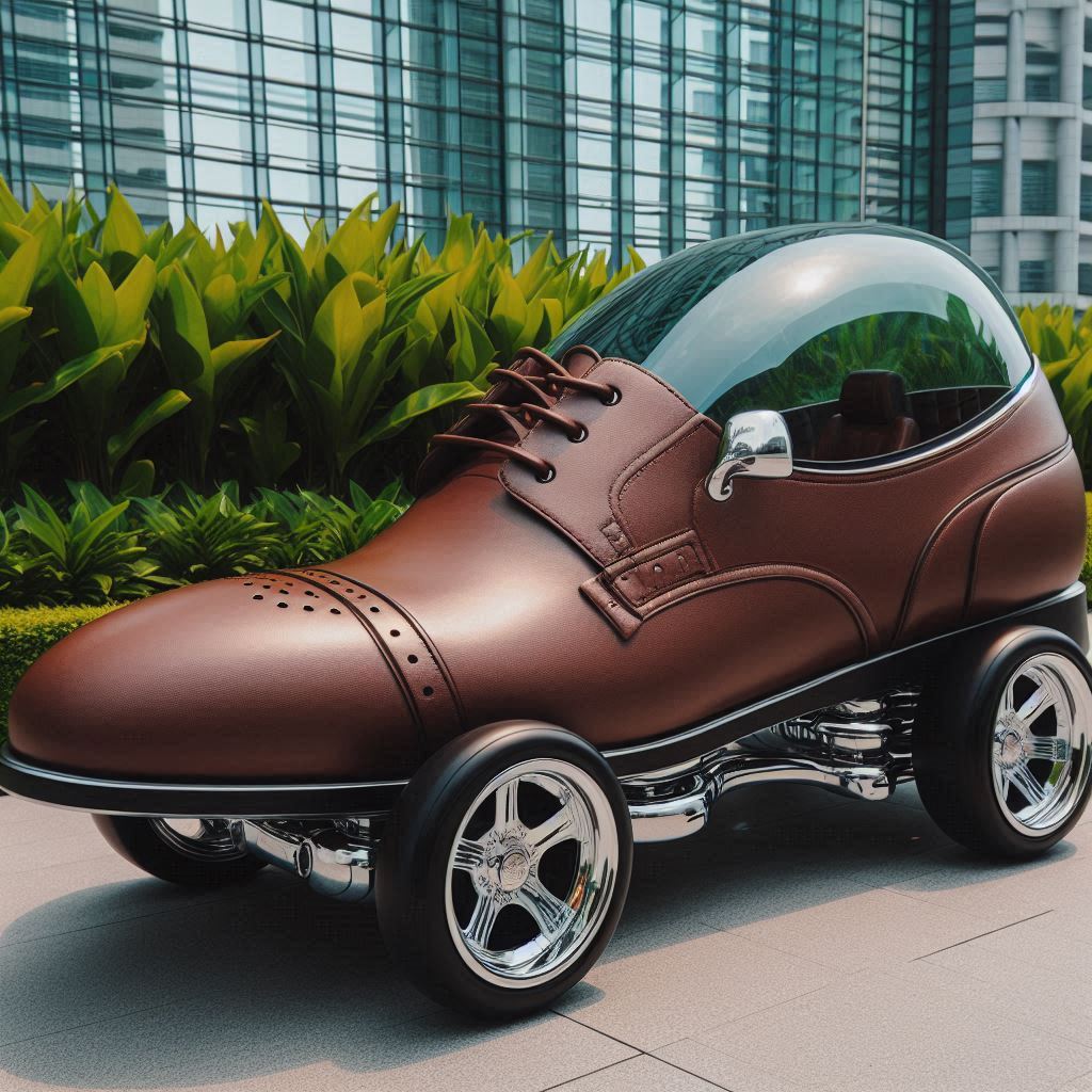 Giant Electric Shoe Shaped Car 2