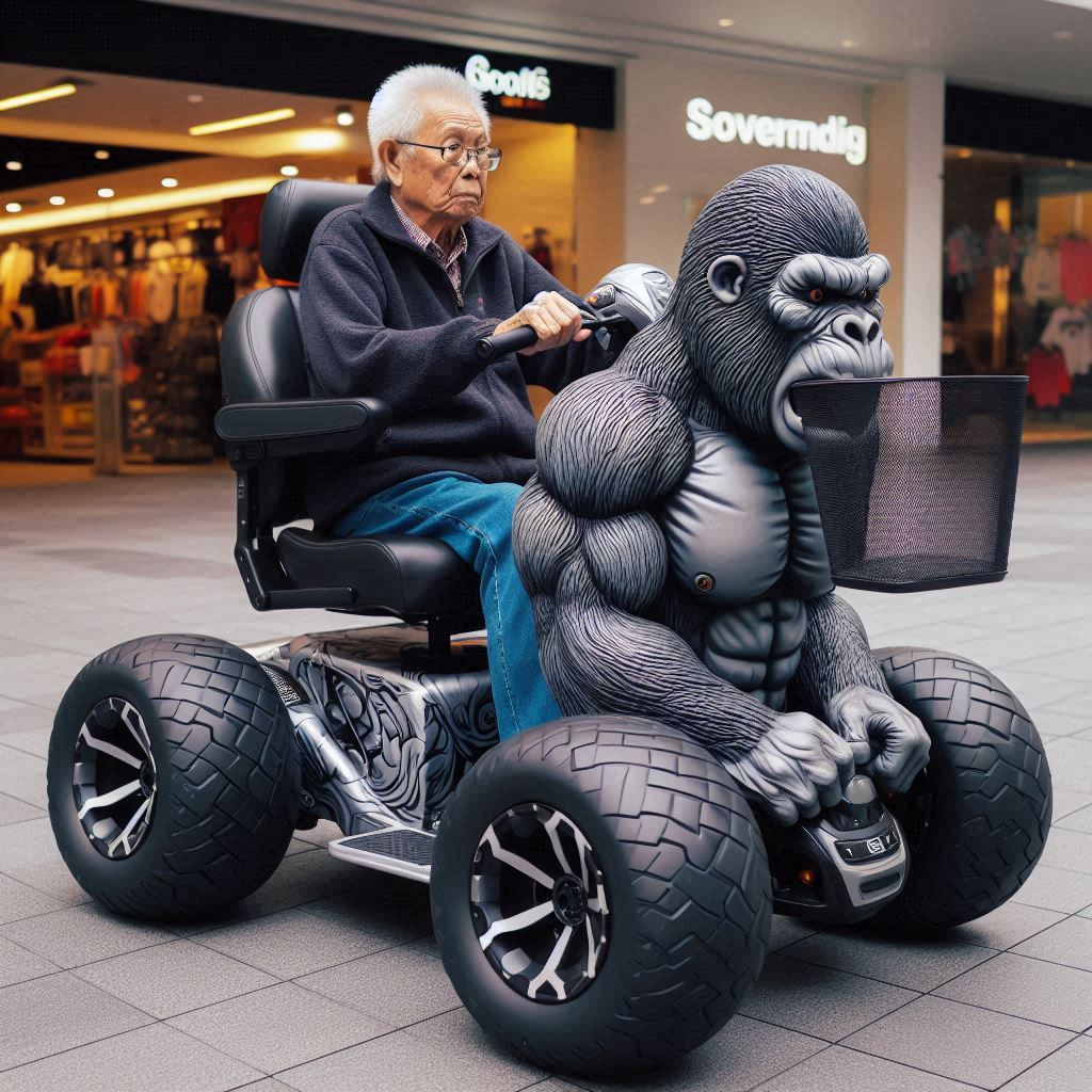 Gorilla Shape Mobility Scooter 2