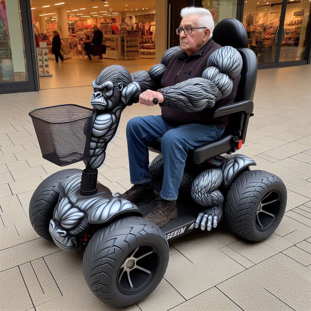 Gorilla Shape Mobility Scooter 3