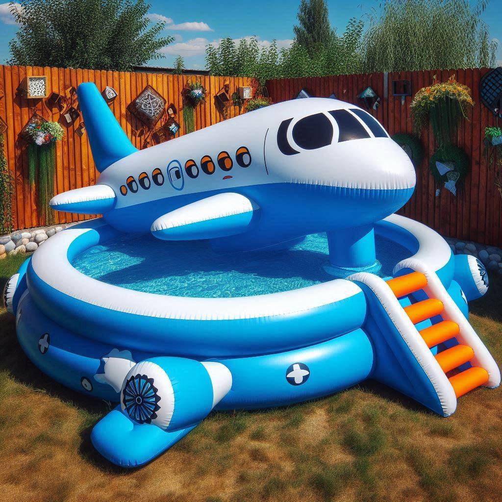 Inflatable Aeroplane Pools 4