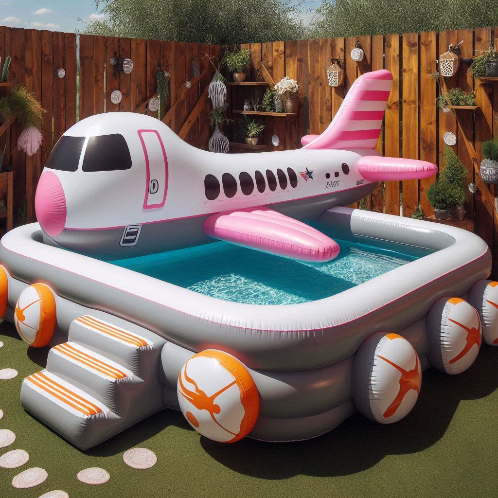 Inflatable Aeroplane Pools 6