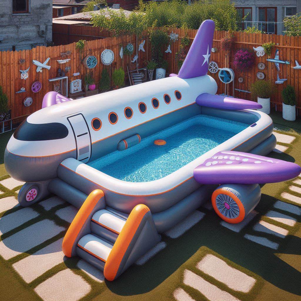 Inflatable Aeroplane Pools 8