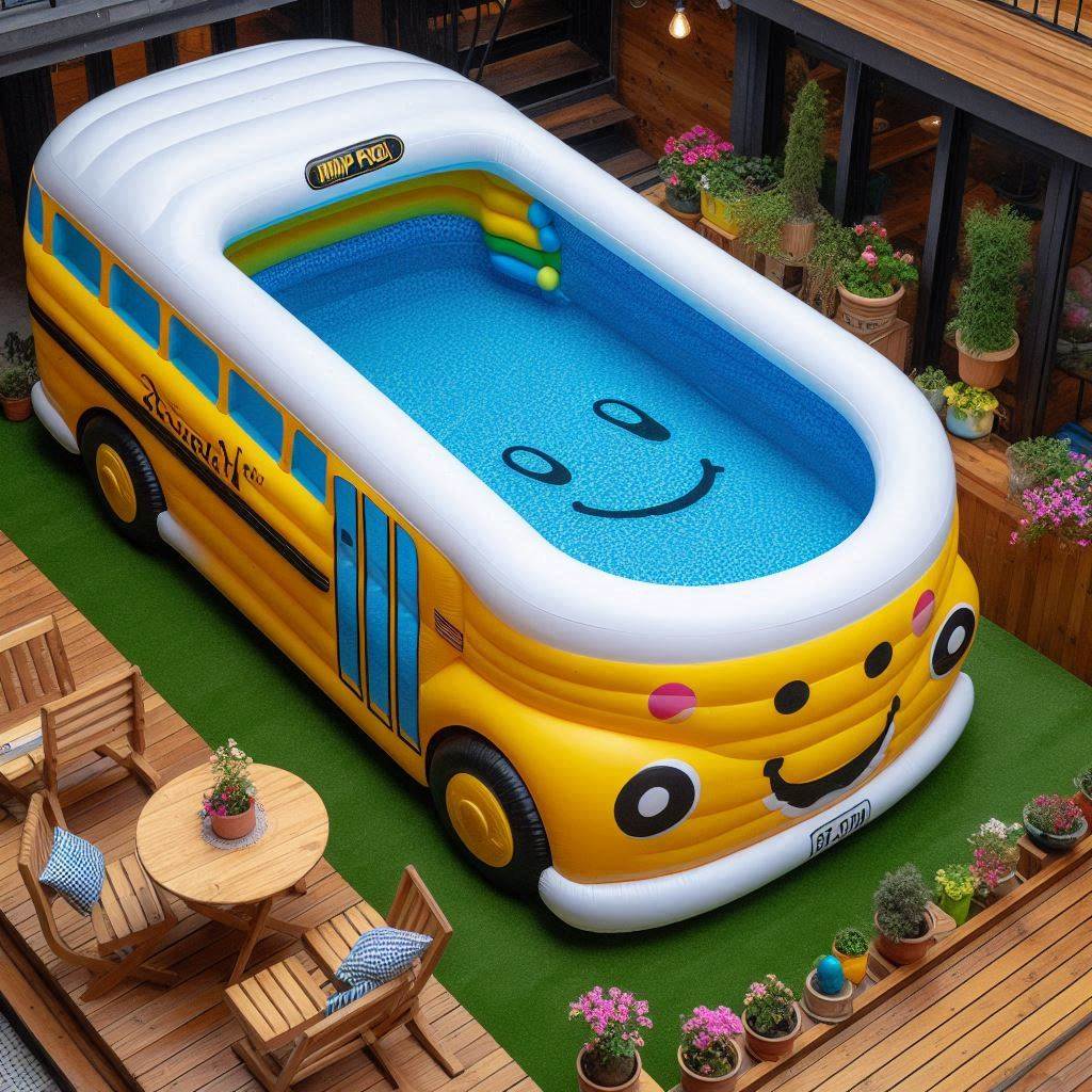 Inflatable Bus Pool 1