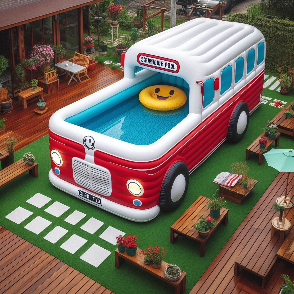 Inflatable Bus Pool 3