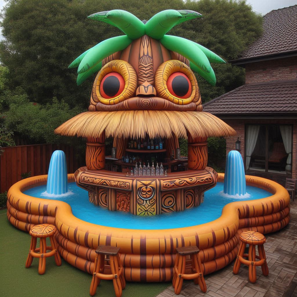 Inflatable Pool Bars 5