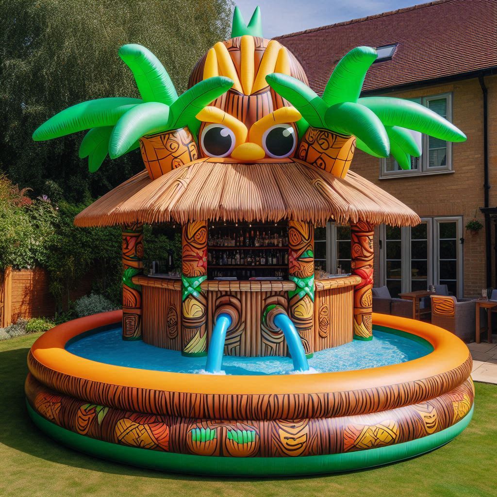 Inflatable Pool Bars 6