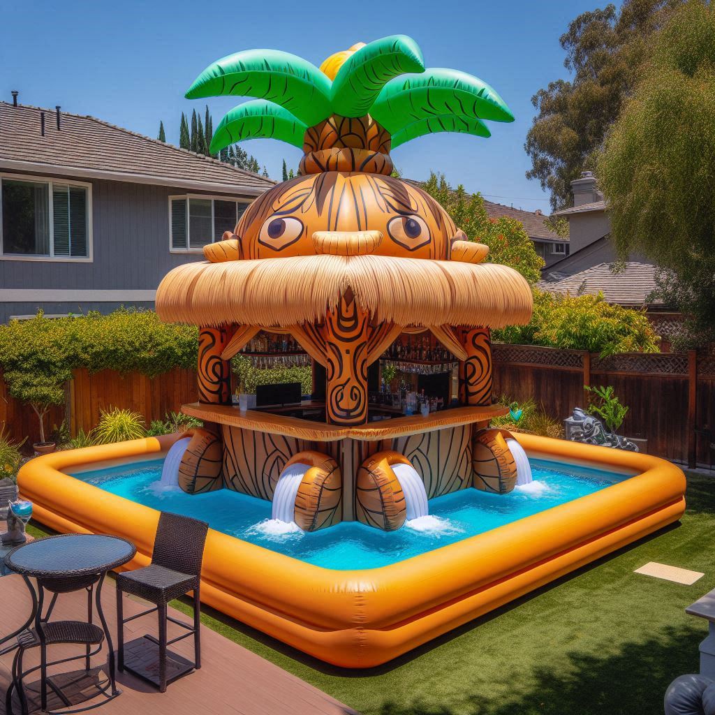 Inflatable Pool Bars 7