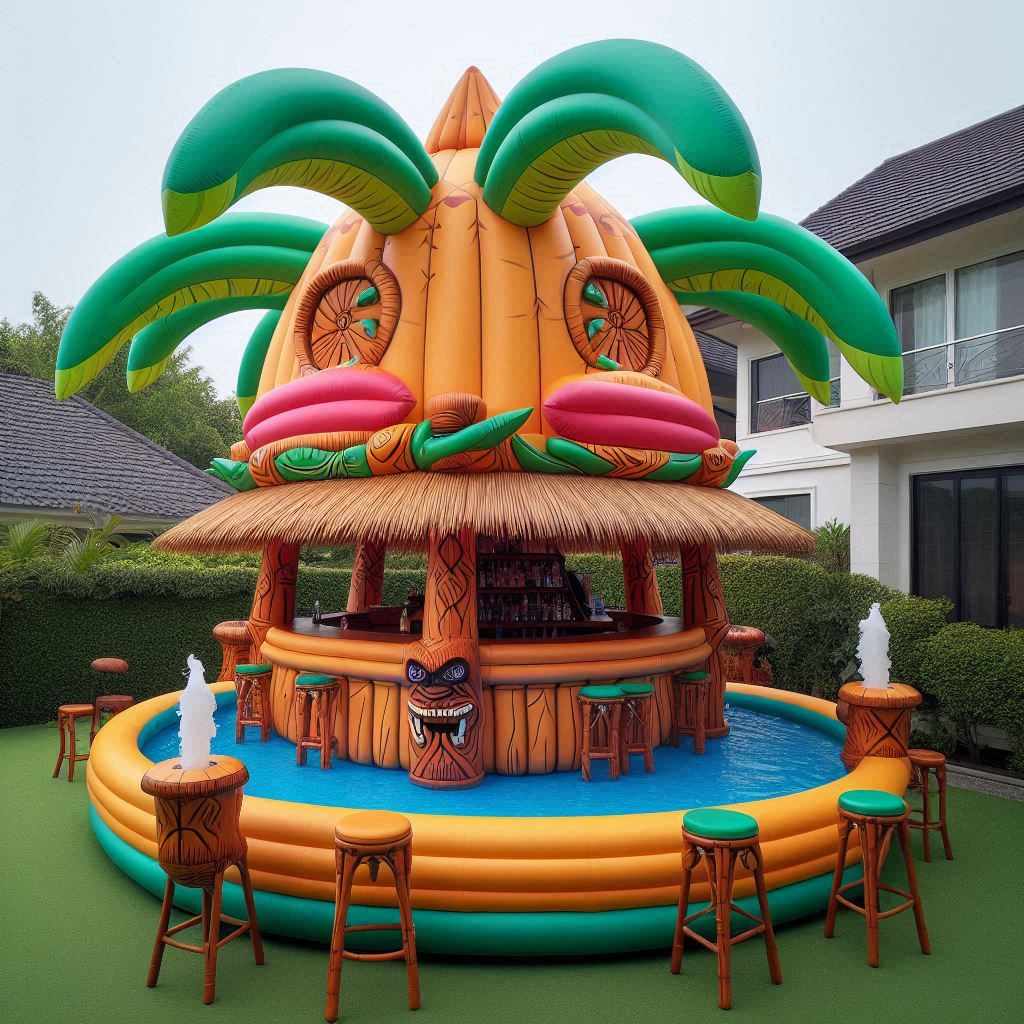 Inflatable Pool Bars 8