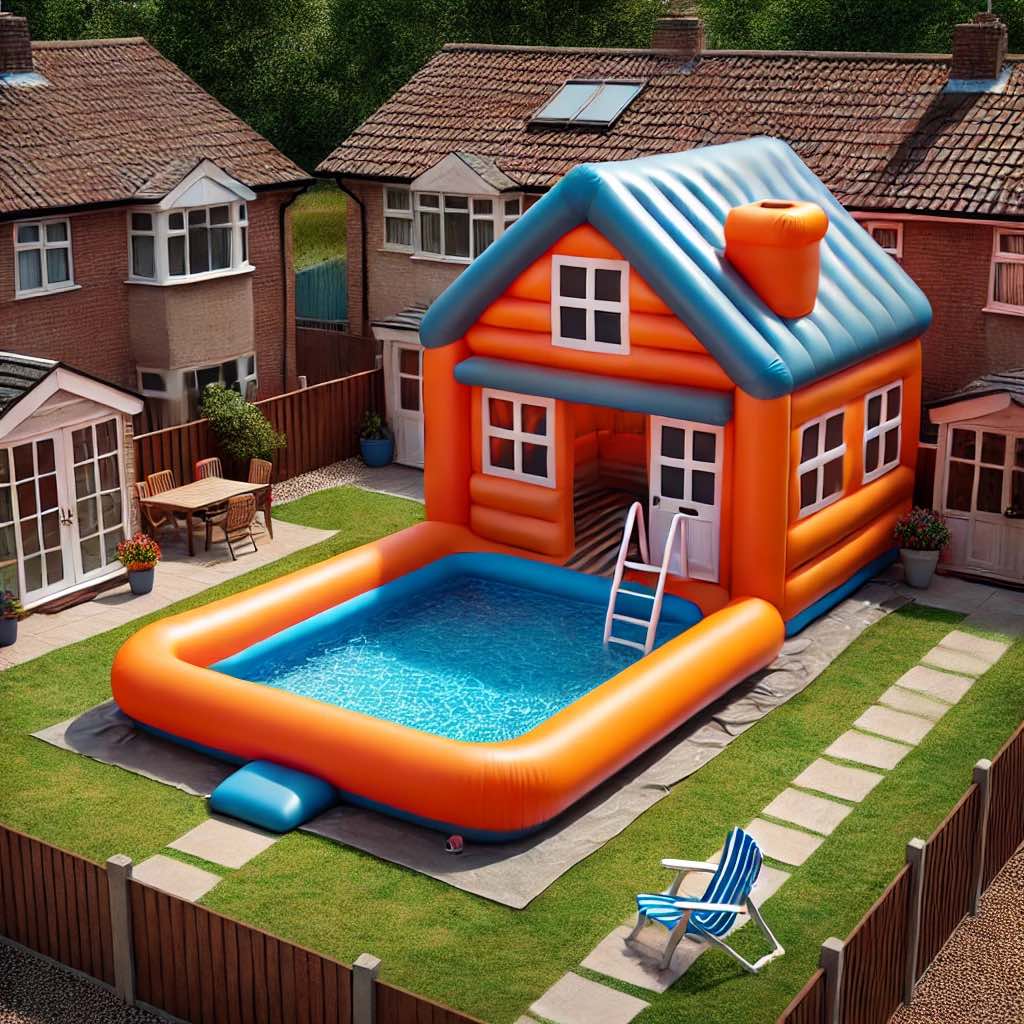 Inflatable Pool Houses 11