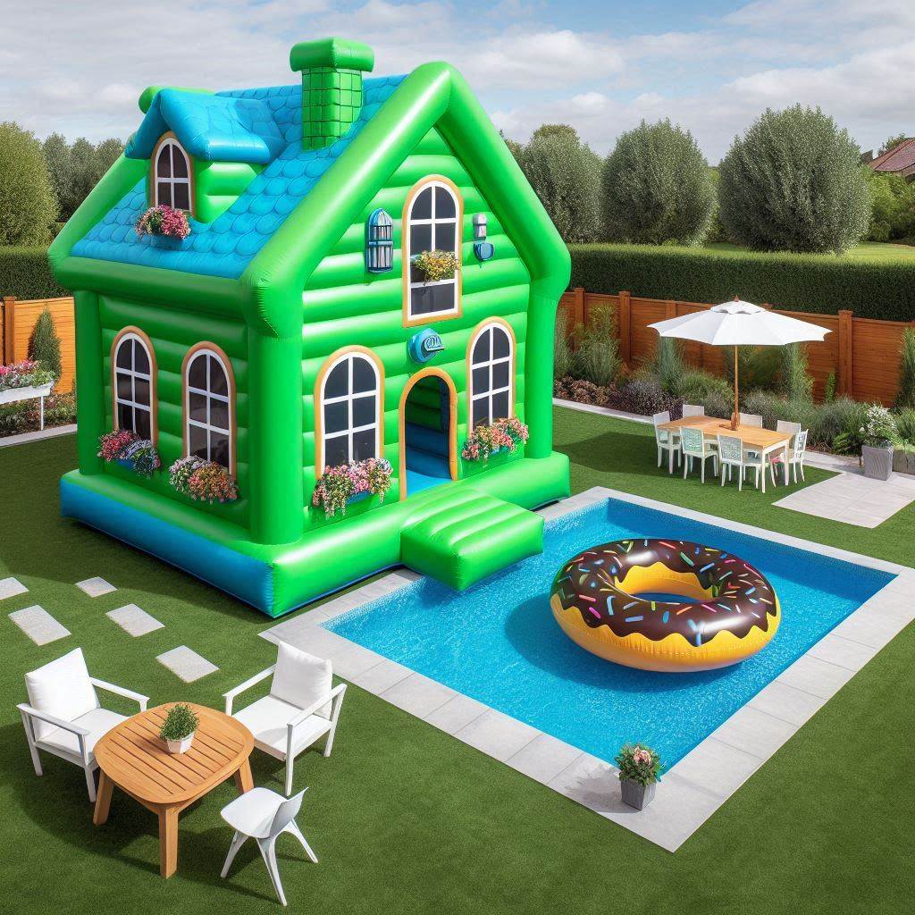 Inflatable Pool Houses 5