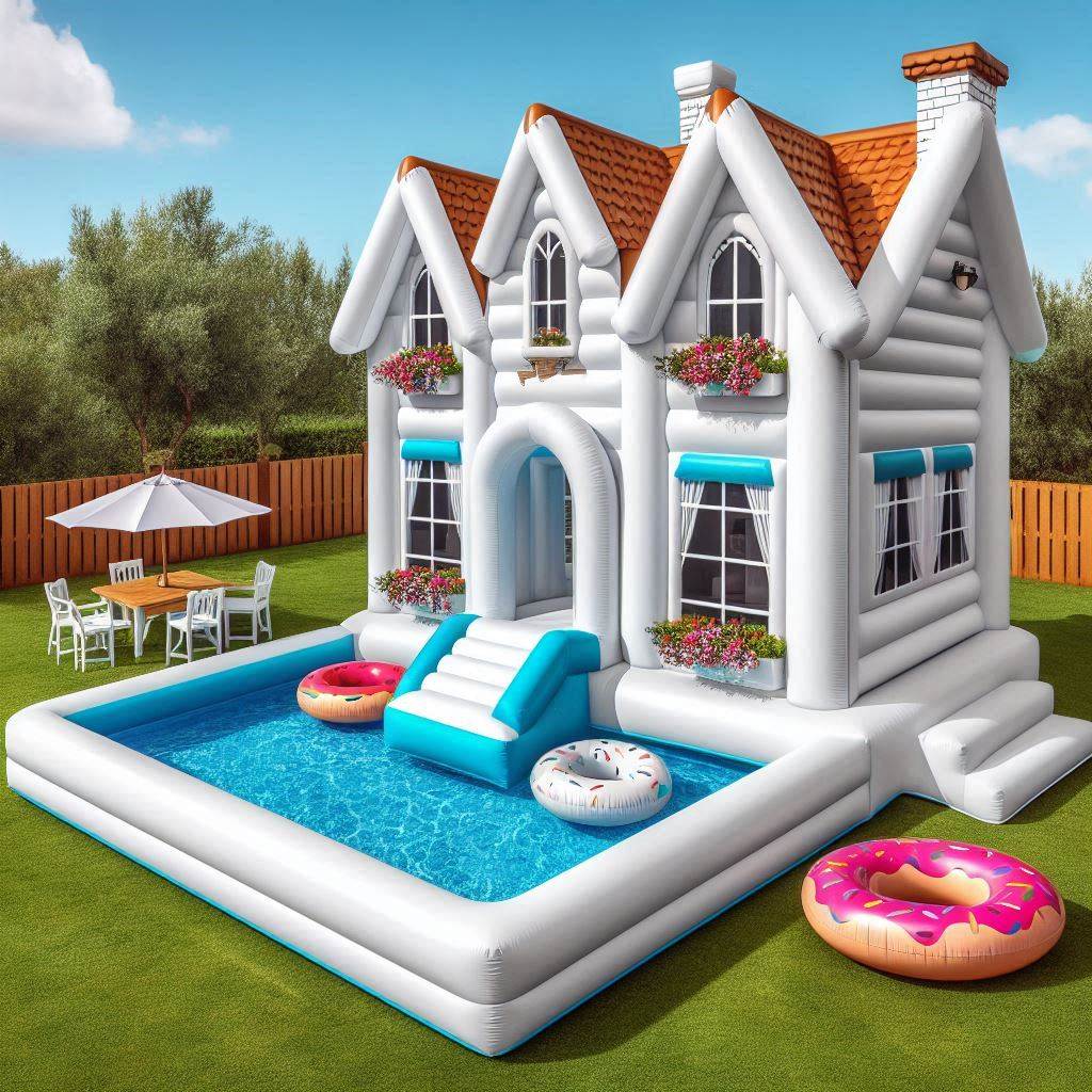 Inflatable Pool Houses 7