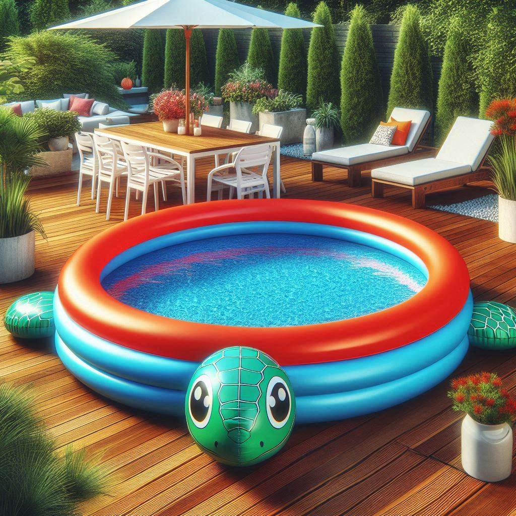 Inflatable Turtle Pools 7