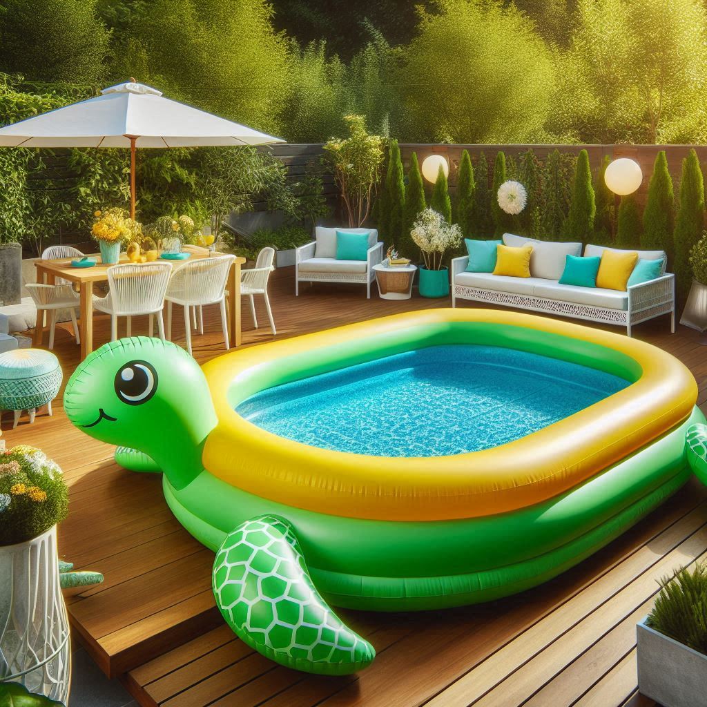 Inflatable Turtle Pools 9