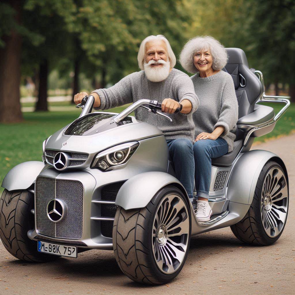 Mercedes Double Wheelchair 4