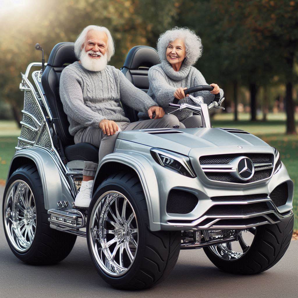 Mercedes Double Wheelchair 8