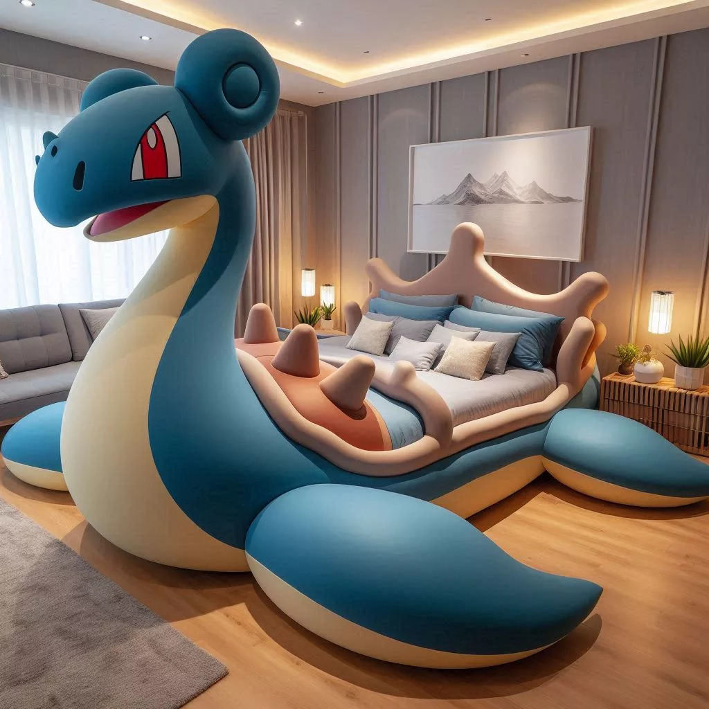 Pokemon Shaped Bed The Perfect Blend of Fun and Functionality for Any Pokemon Fan 10