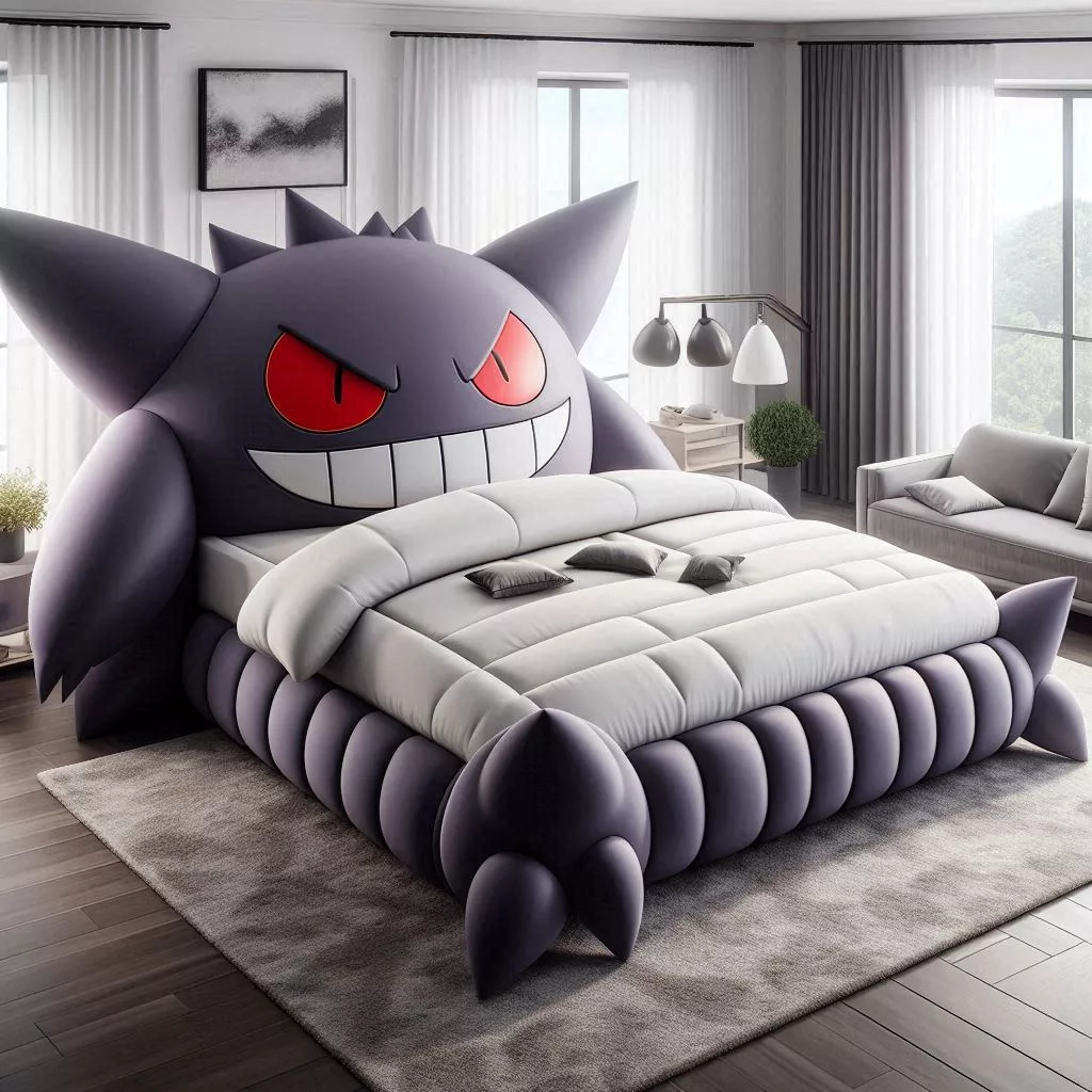 Pokemon Shaped Bed The Perfect Blend of Fun and Functionality for Any Pokemon Fan 4