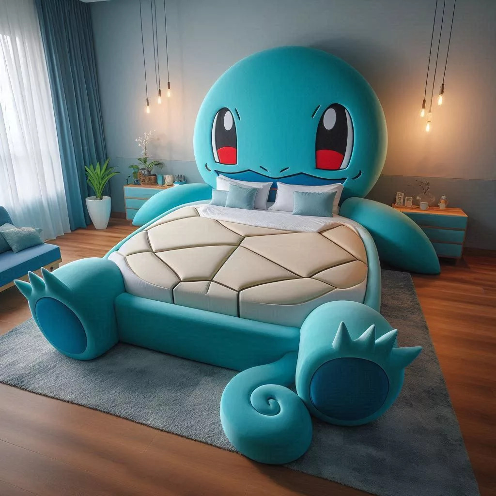 Pokemon Shaped Bed The Perfect Blend of Fun and Functionality for Any Pokemon Fan 5