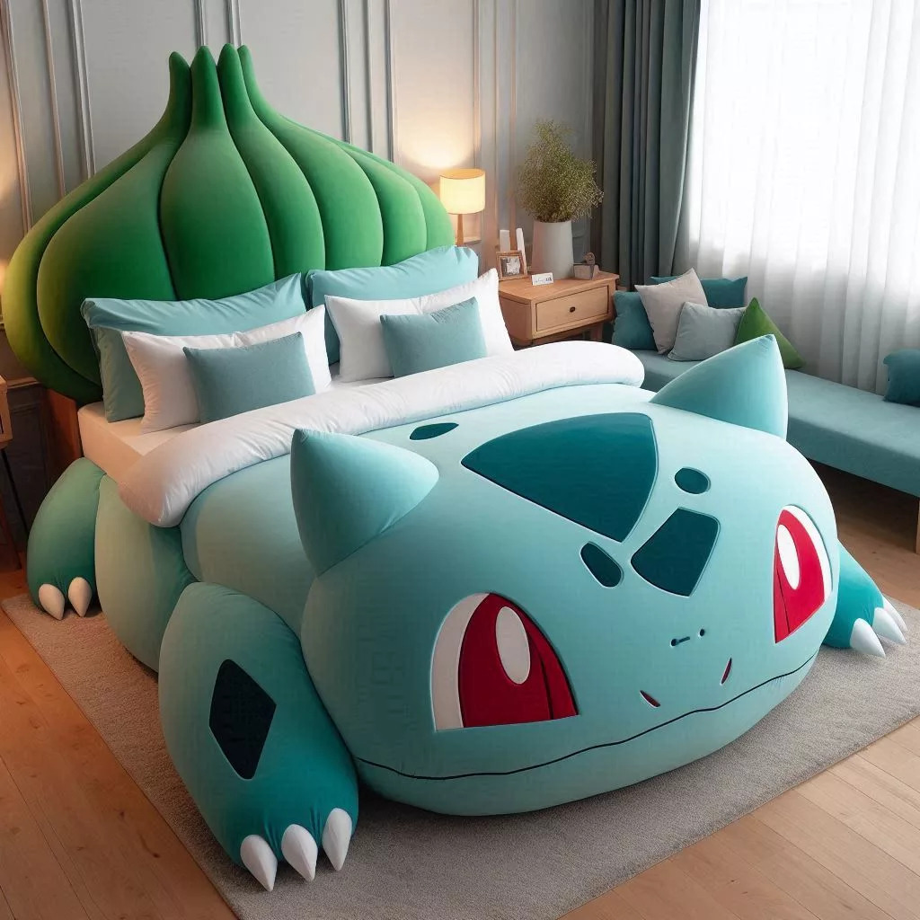 Pokemon Shaped Bed The Perfect Blend of Fun and Functionality for Any Pokemon Fan 9