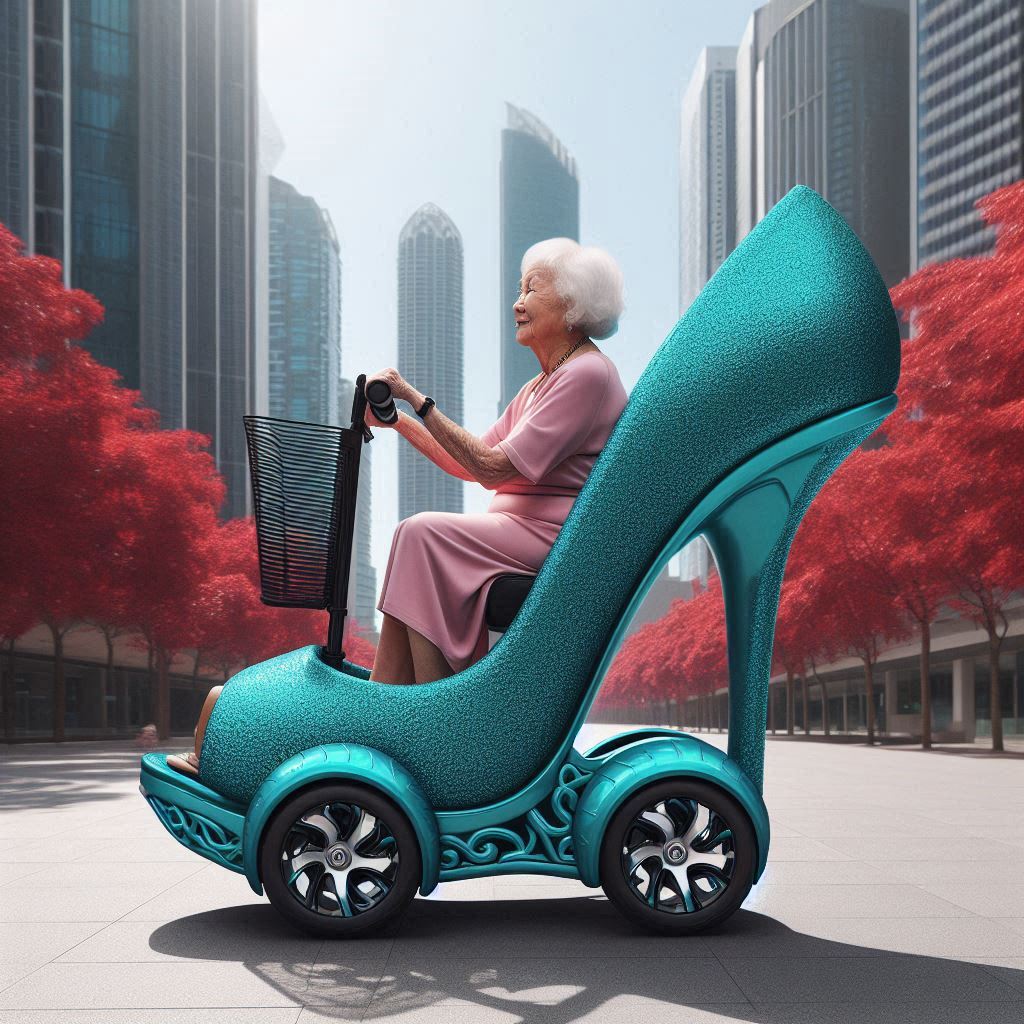 Scooters Inspired by High Heels 6