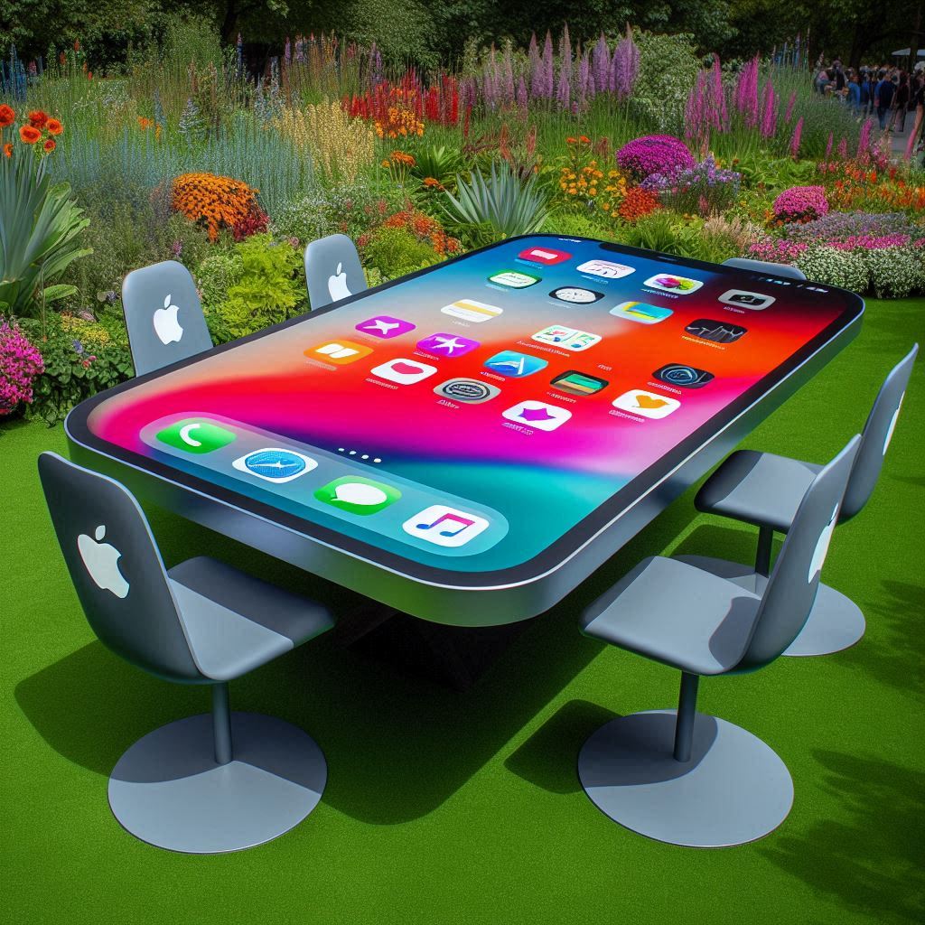 Smartphone Shaped Patio Sets 1