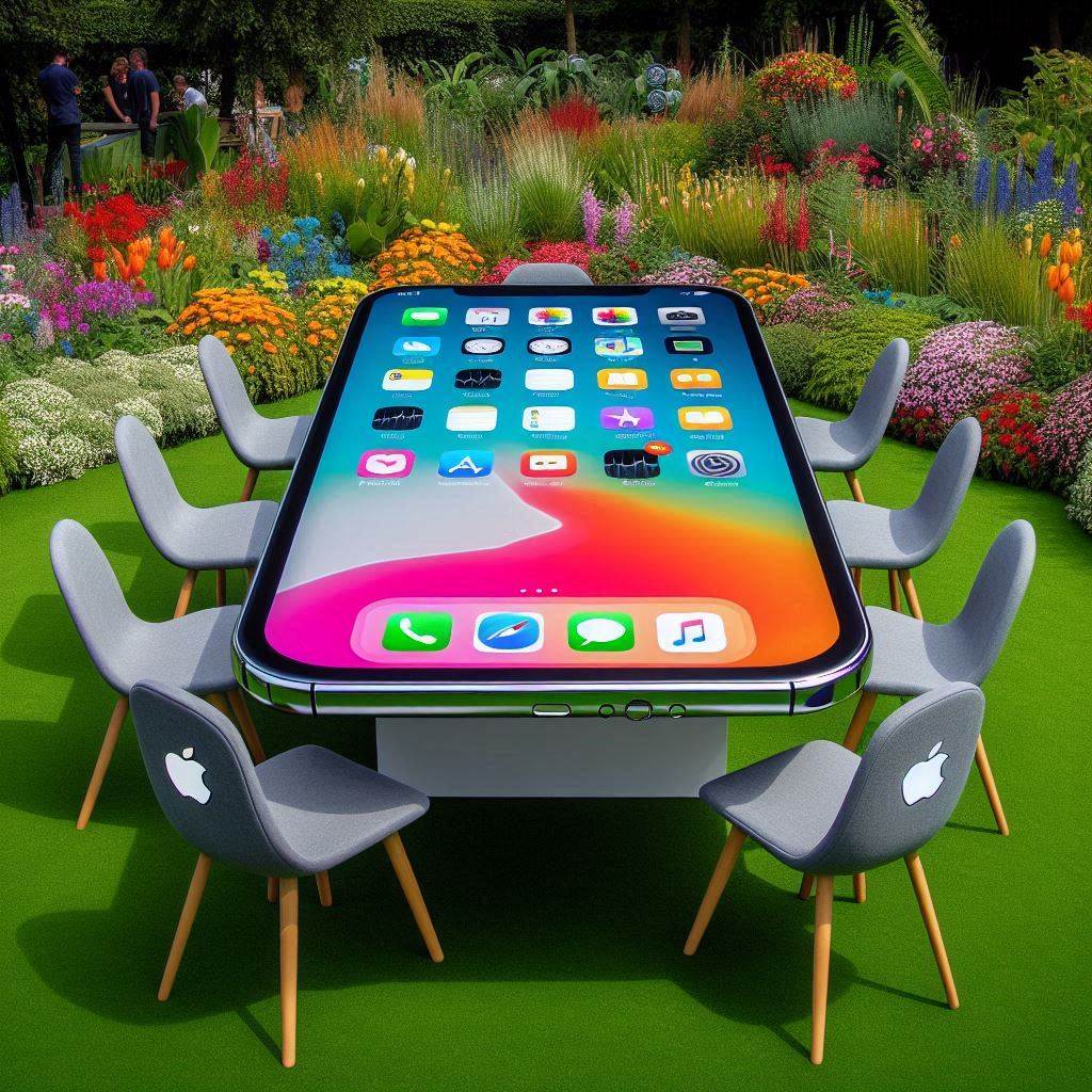 Smartphone Shaped Patio Sets 5