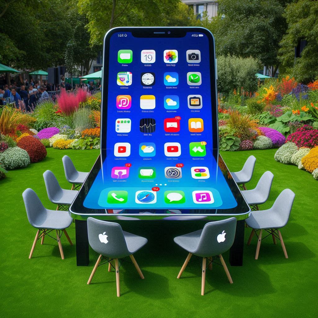 Smartphone Shaped Patio Sets 7