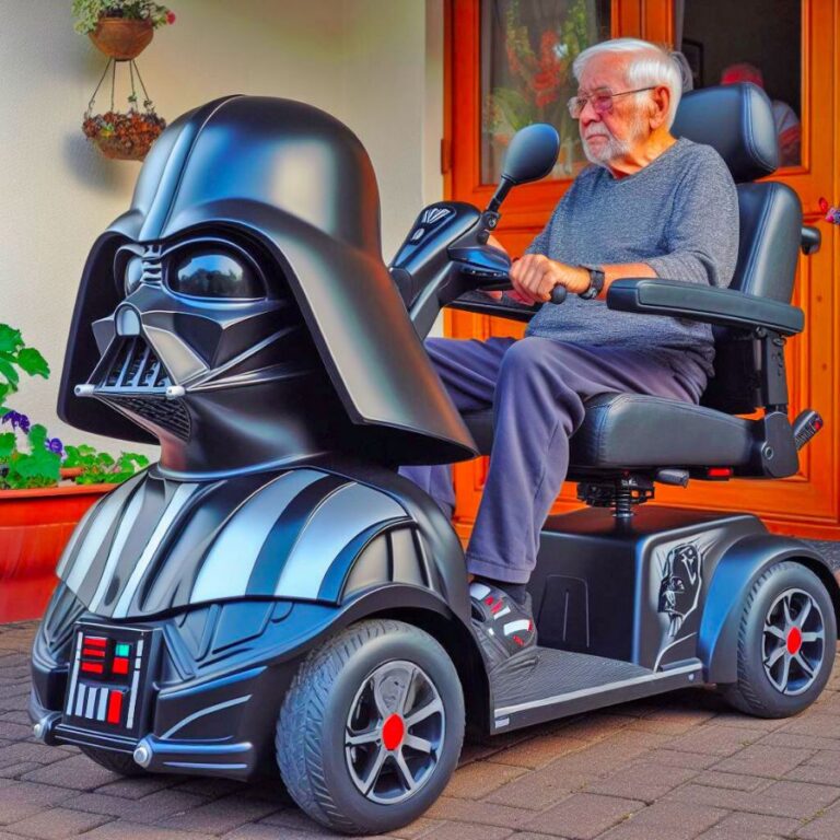 Transforming Seniors into Galactic Heroes with These Star Wars Mobility ...
