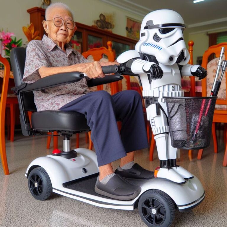 Transforming Seniors into Galactic Heroes with These Star Wars Mobility ...