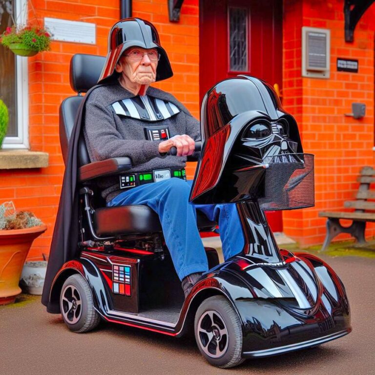Transforming Seniors into Galactic Heroes with These Star Wars Mobility ...