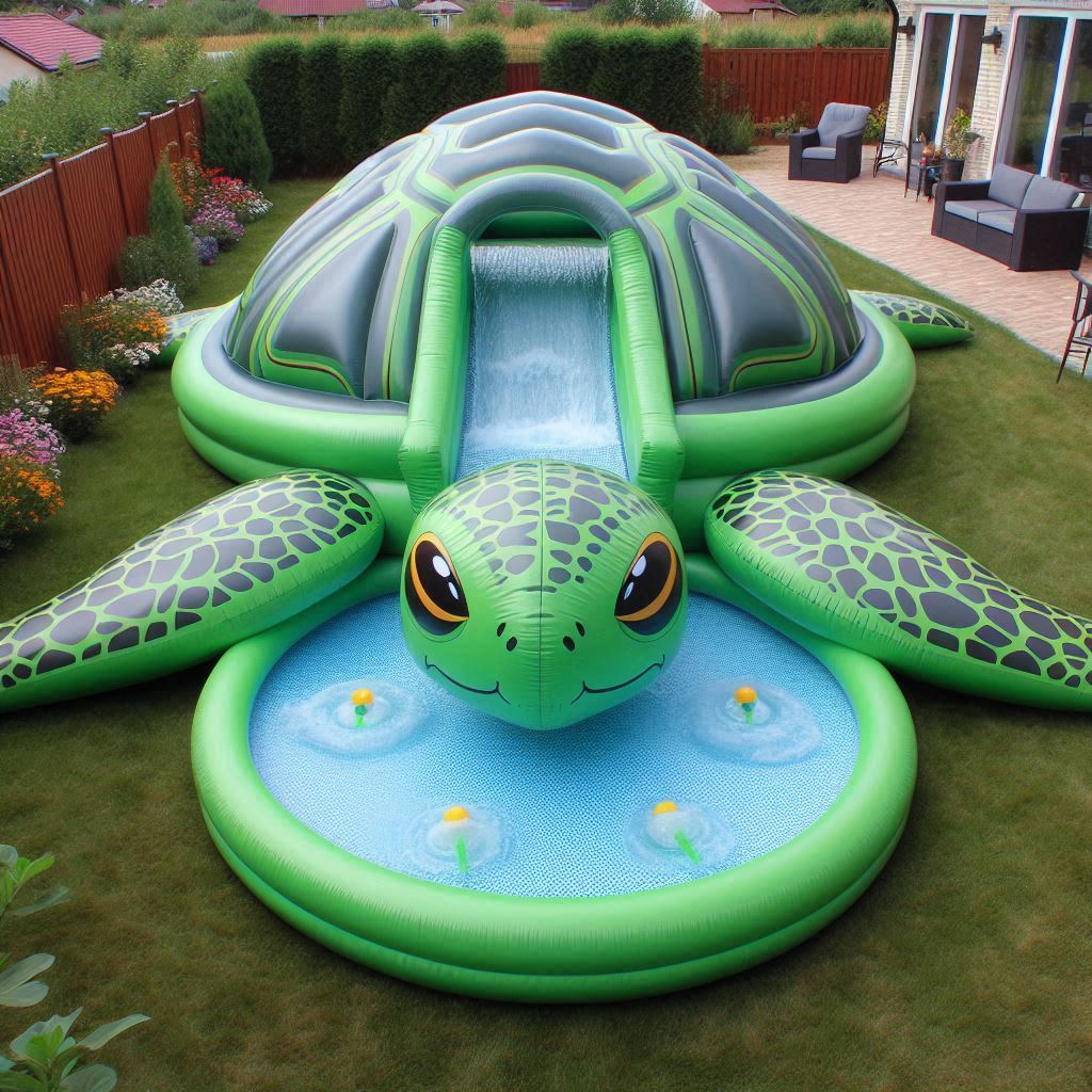 Turtle Shaped Swimming Pool 1