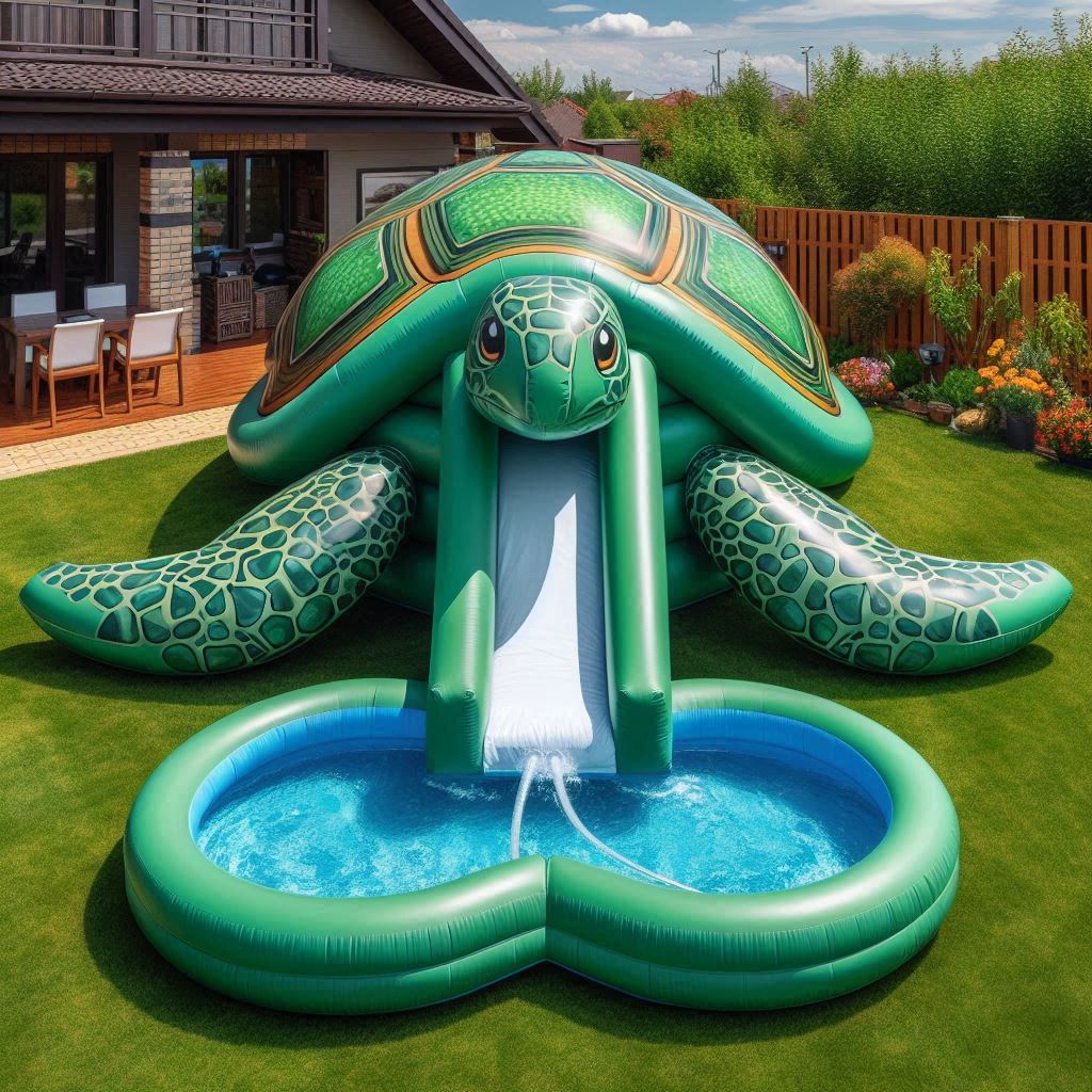 Turtle Shaped Swimming Pool 2