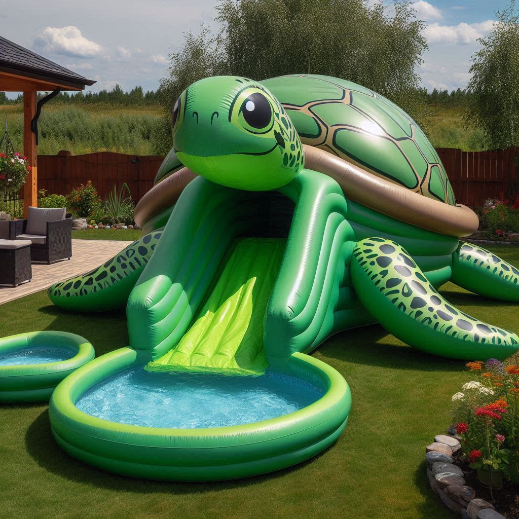 Turtle Shaped Swimming Pool 3