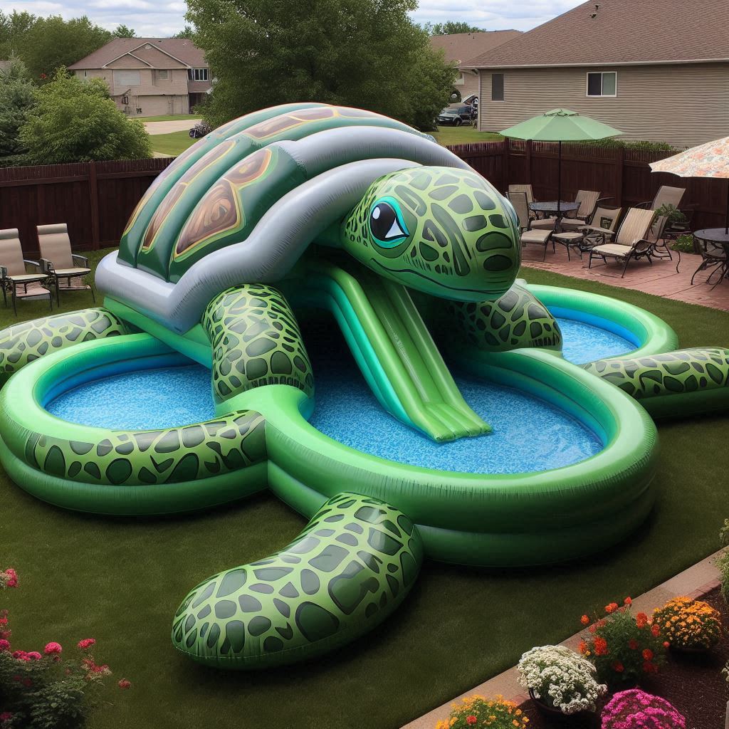 Turtle Shaped Swimming Pool 6