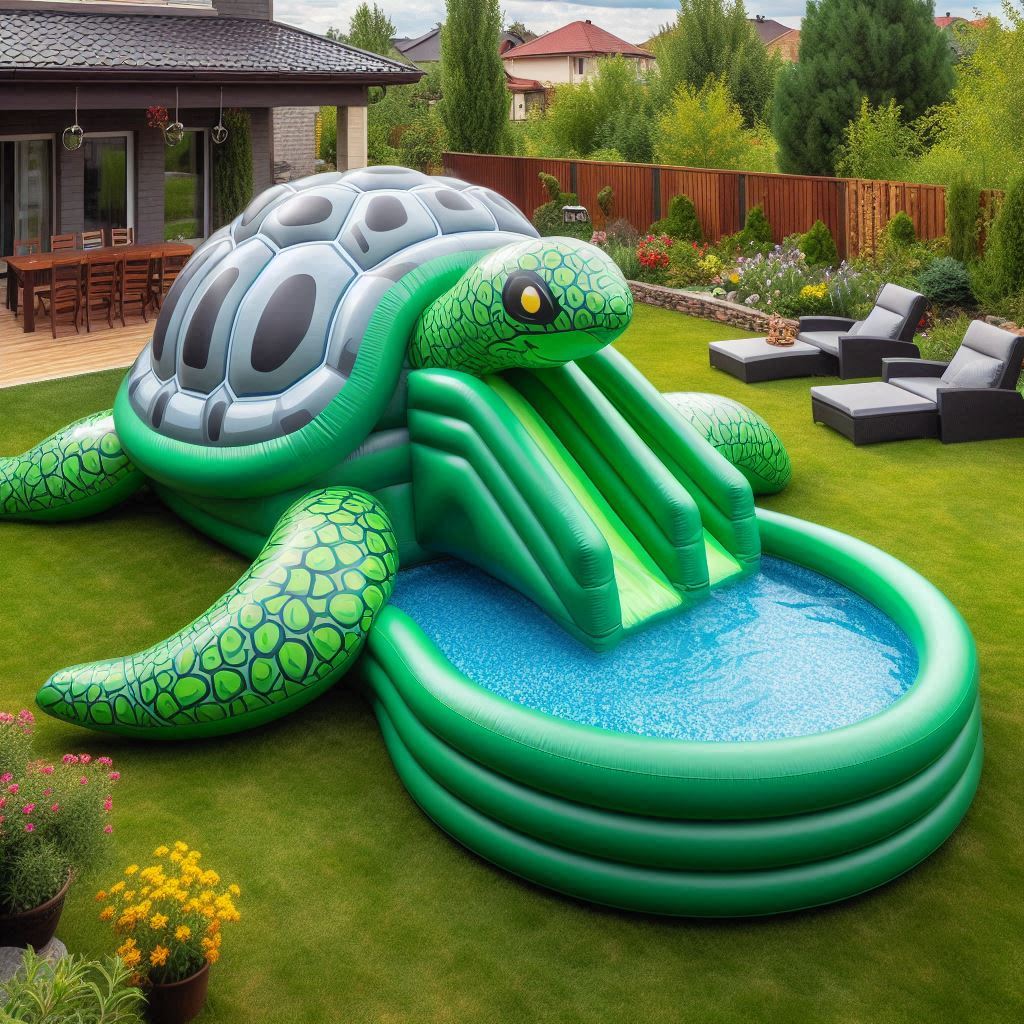 Turtle Shaped Swimming Pool 8