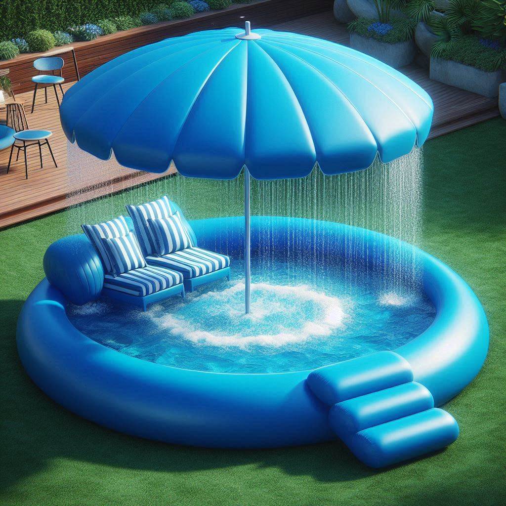 Umbrella Shaped Swimming Pools 5