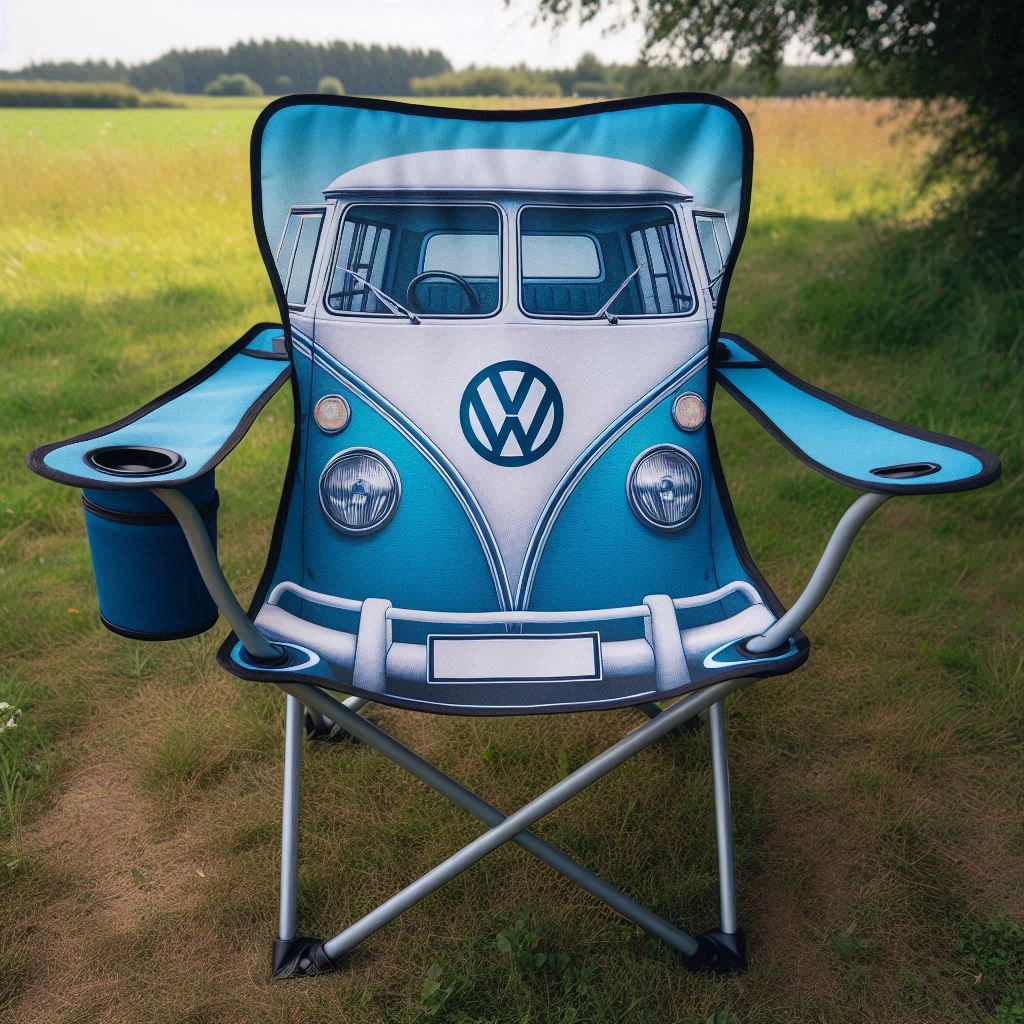 VW Bus Inspired Camping Chair 2