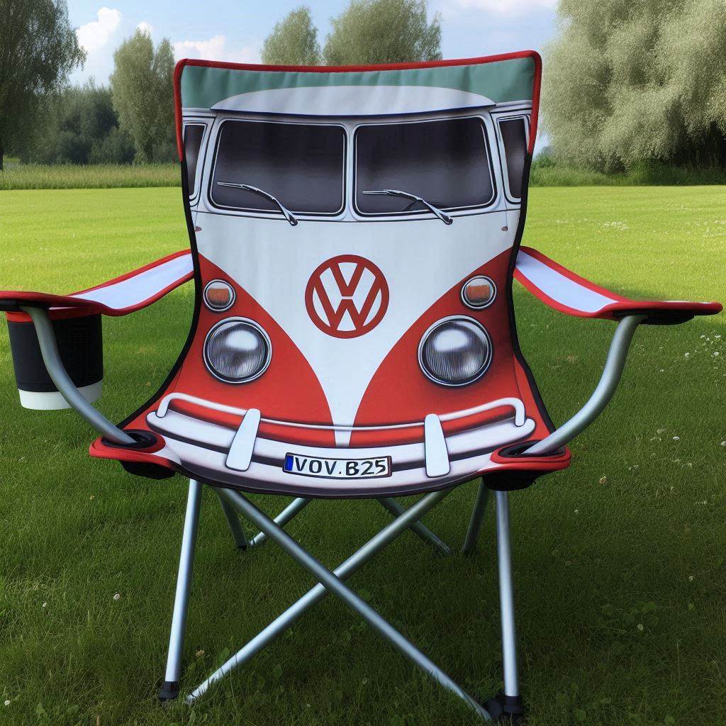 VW Bus Inspired Camping Chair 3