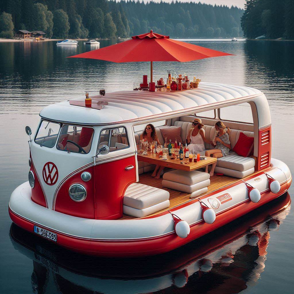 VW Car Shaped Yacht 1