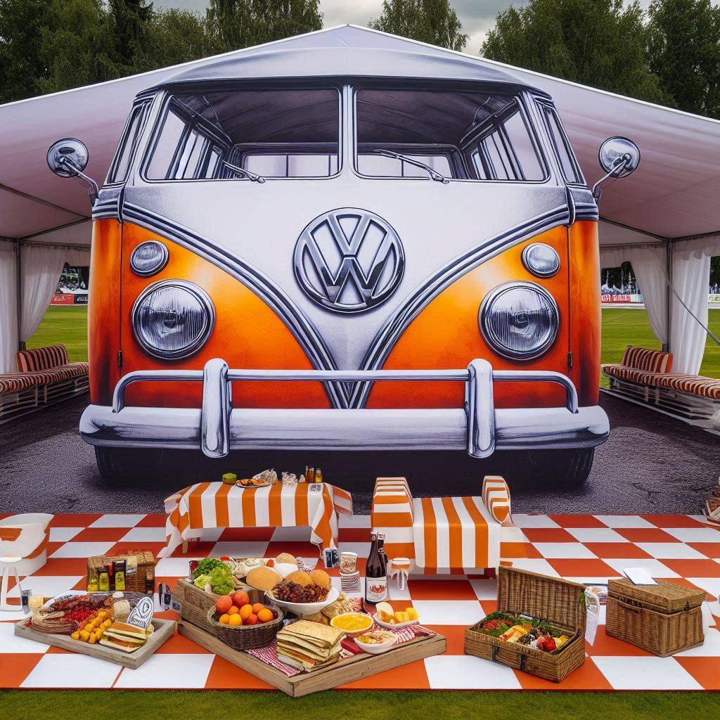 Volkswagen Bus Shaped Tent 2