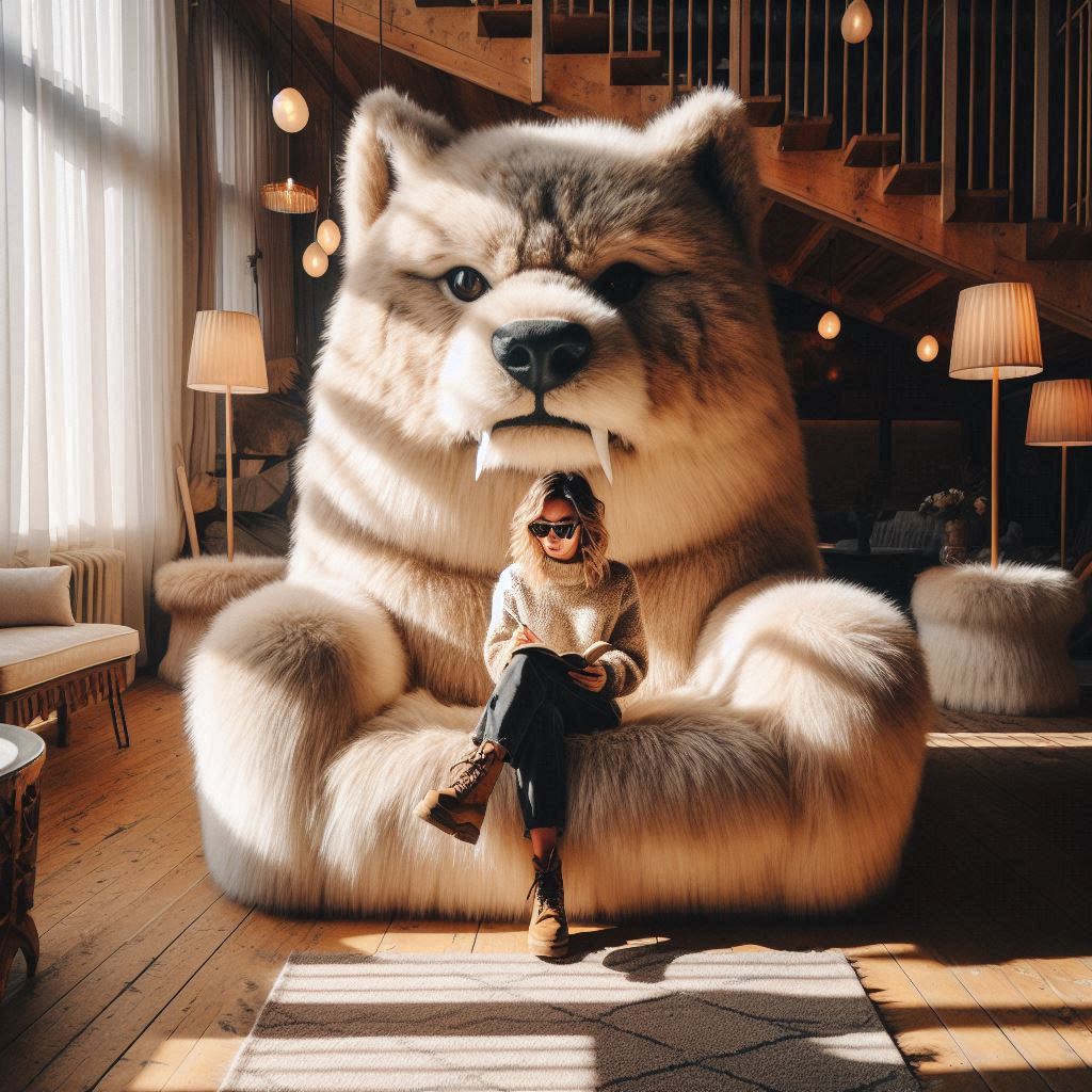 Wolf Shaped Sofa 1