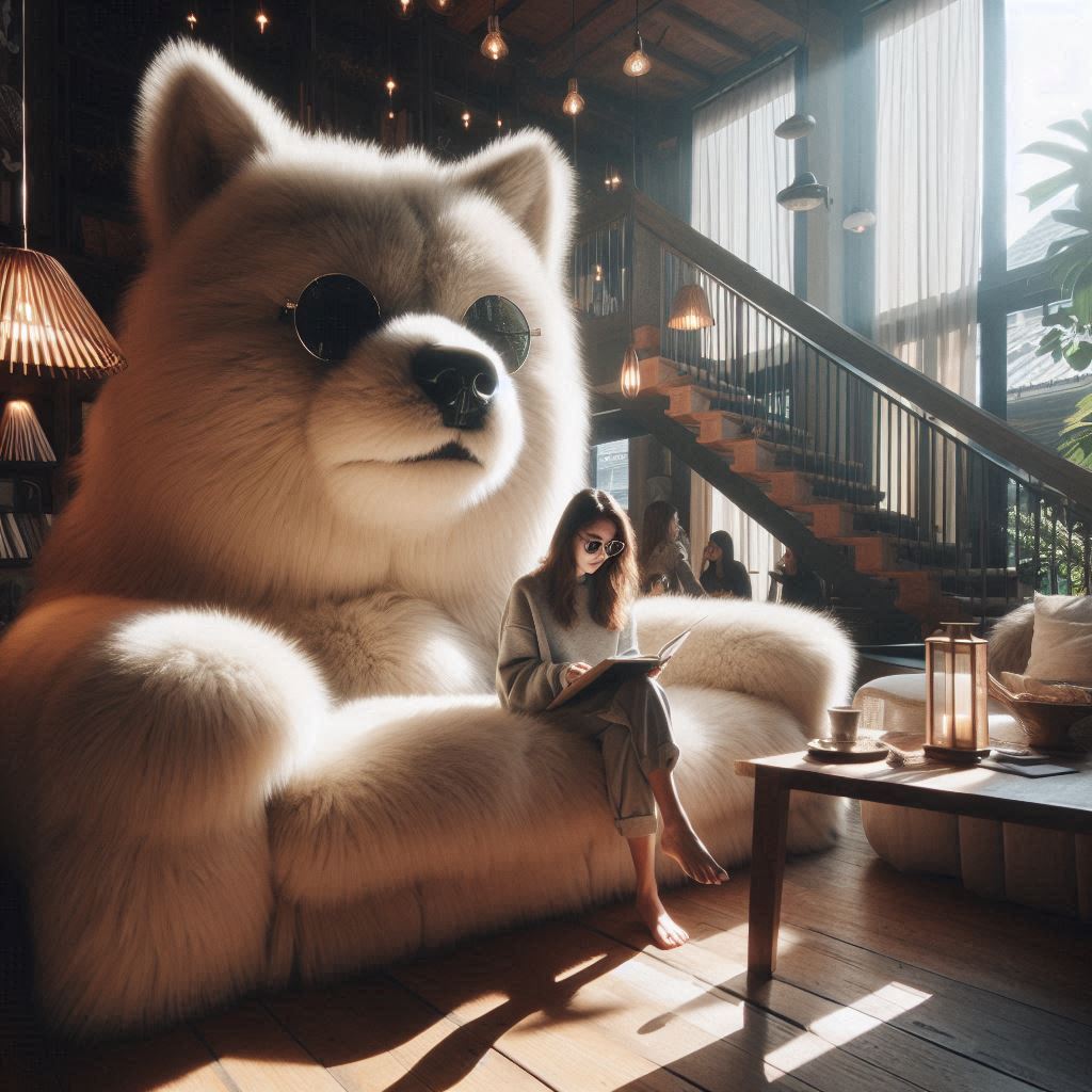 Wolf Shaped Sofa 4