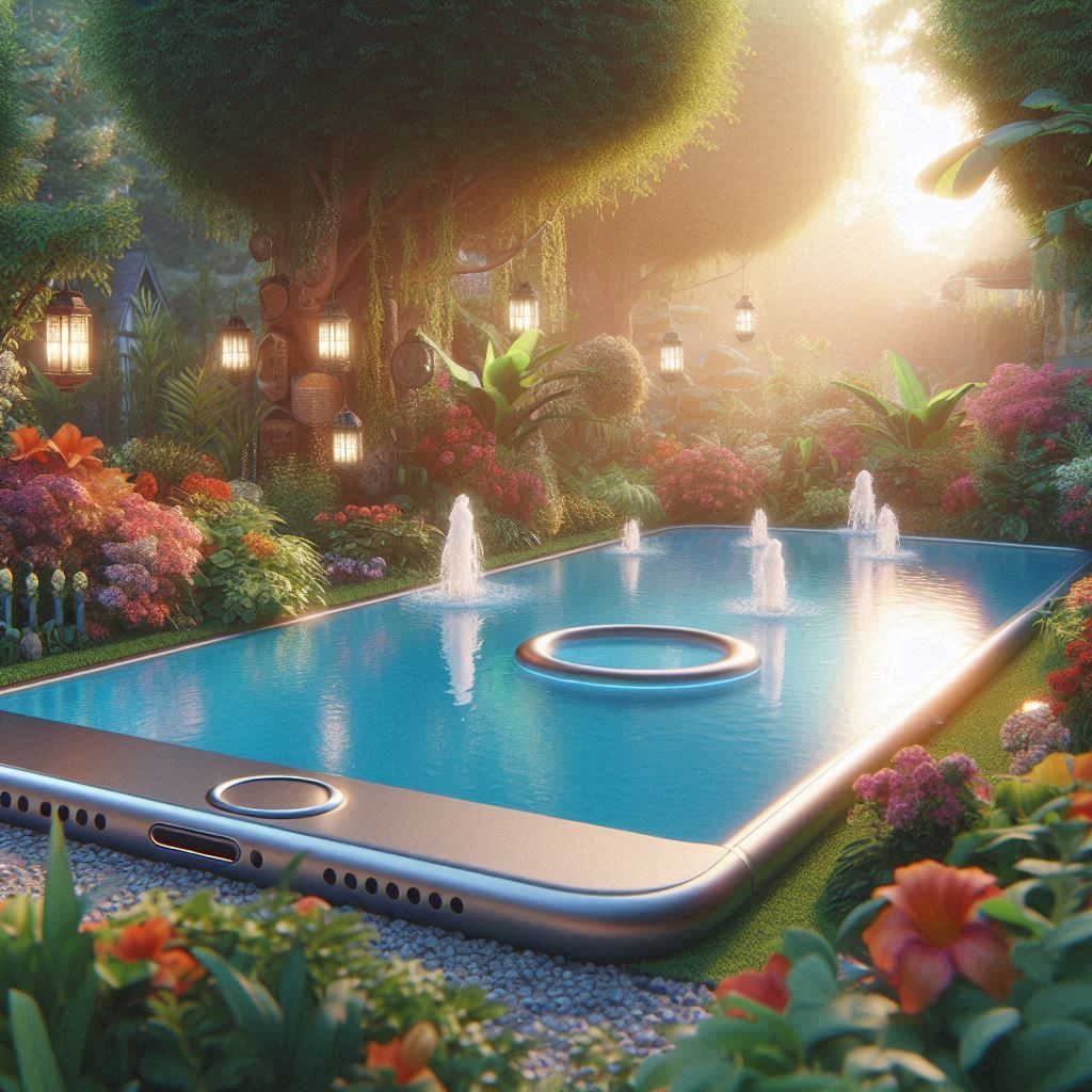 iPhone Garden Pools 2