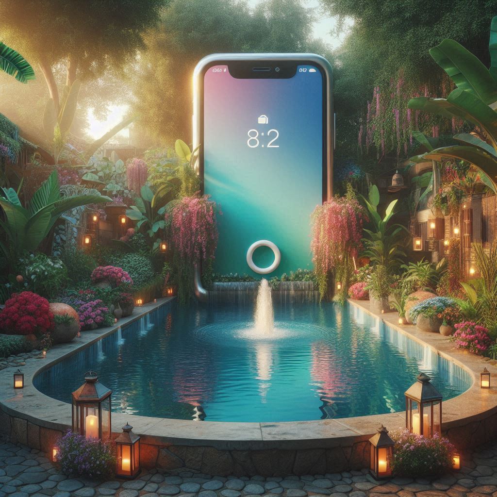 iPhone Garden Pools 8