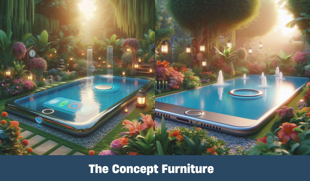 iPhone Garden Pools: Innovative Swimming Pool Designs Inspired by the iPhone