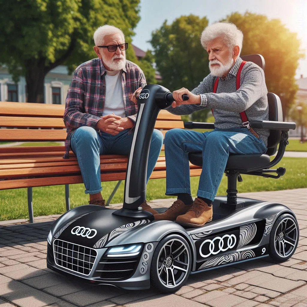 the Audi Shape Mobility Scooter