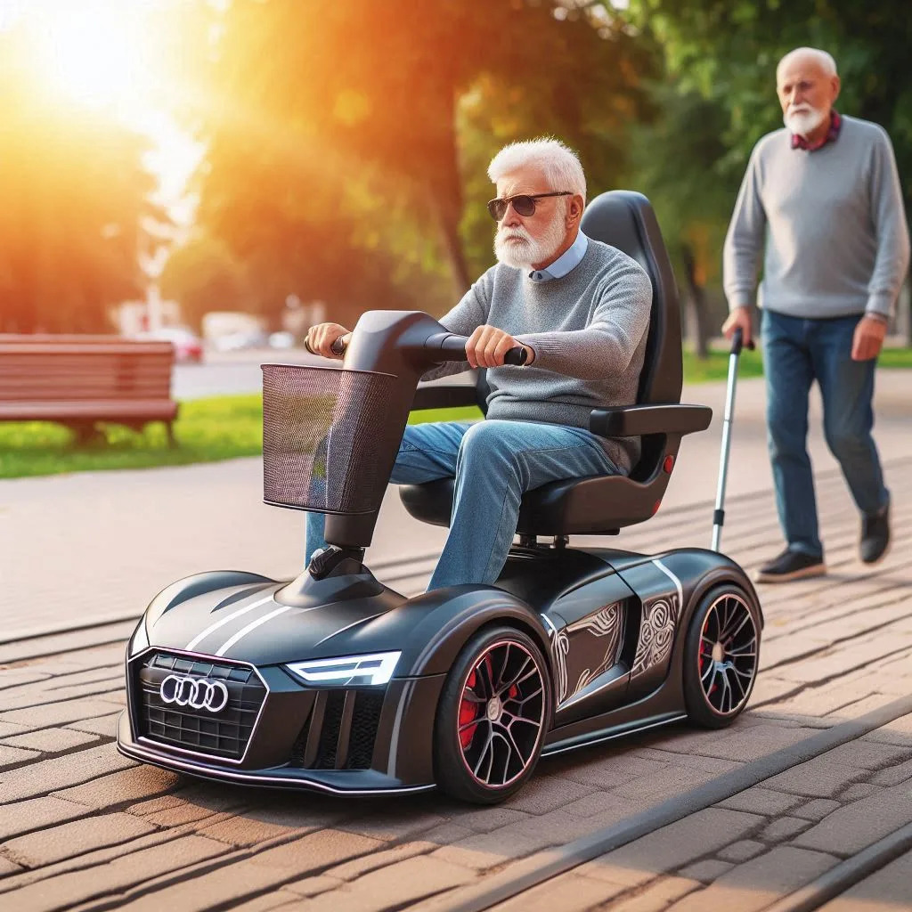 the Audi Shape Mobility Scooter 1