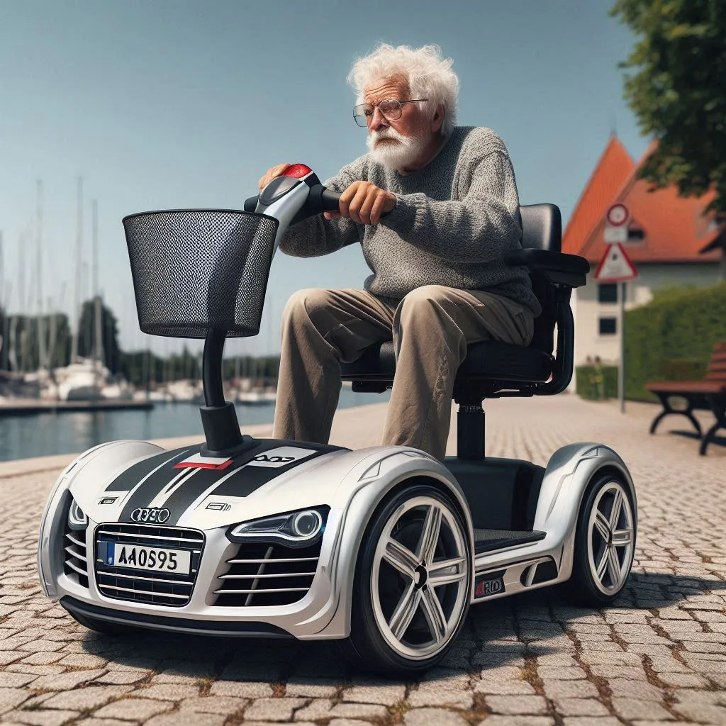 the Audi Shape Mobility Scooter 2