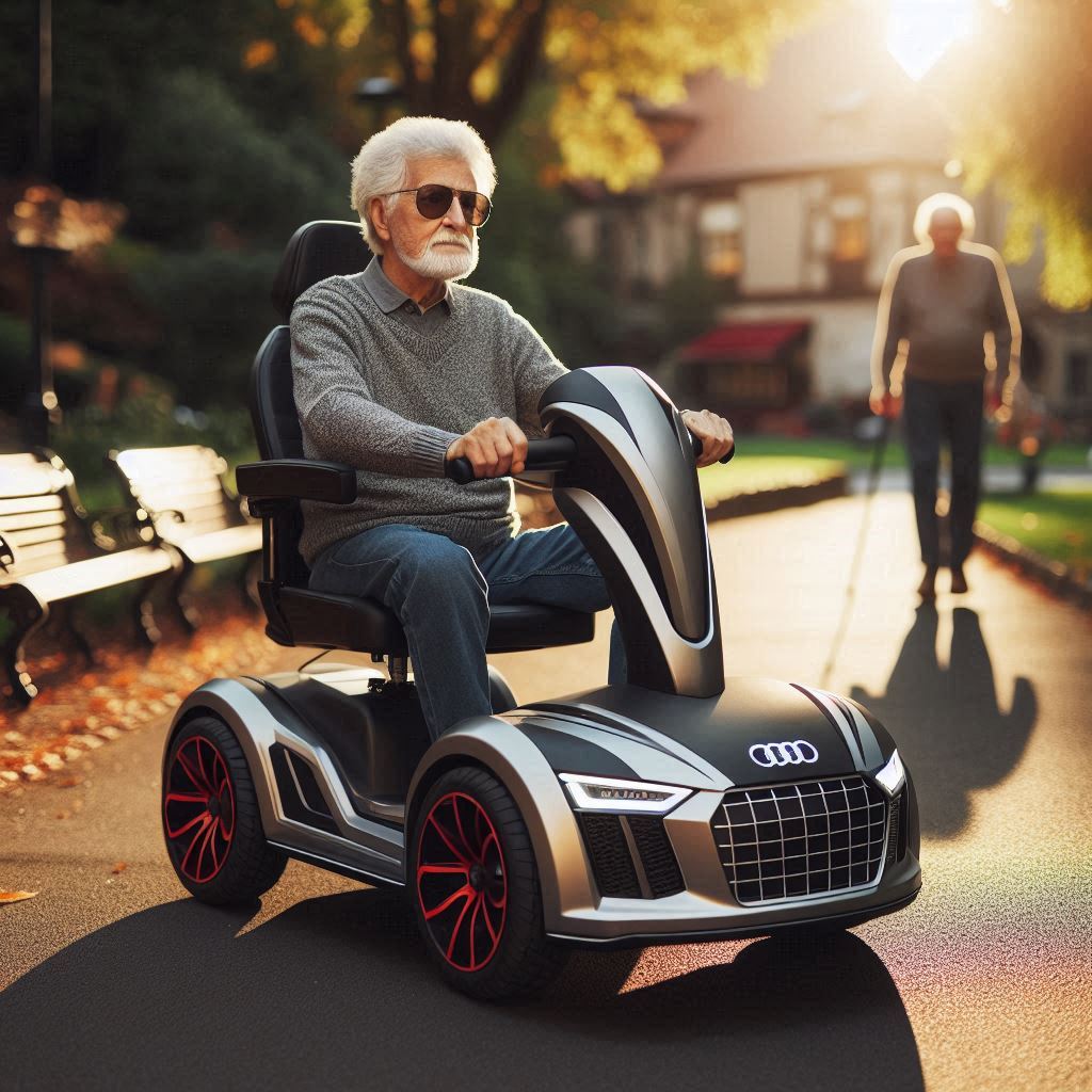 the Audi Shape Mobility Scooter 6